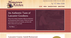 Desktop Screenshot of eatathometown.com